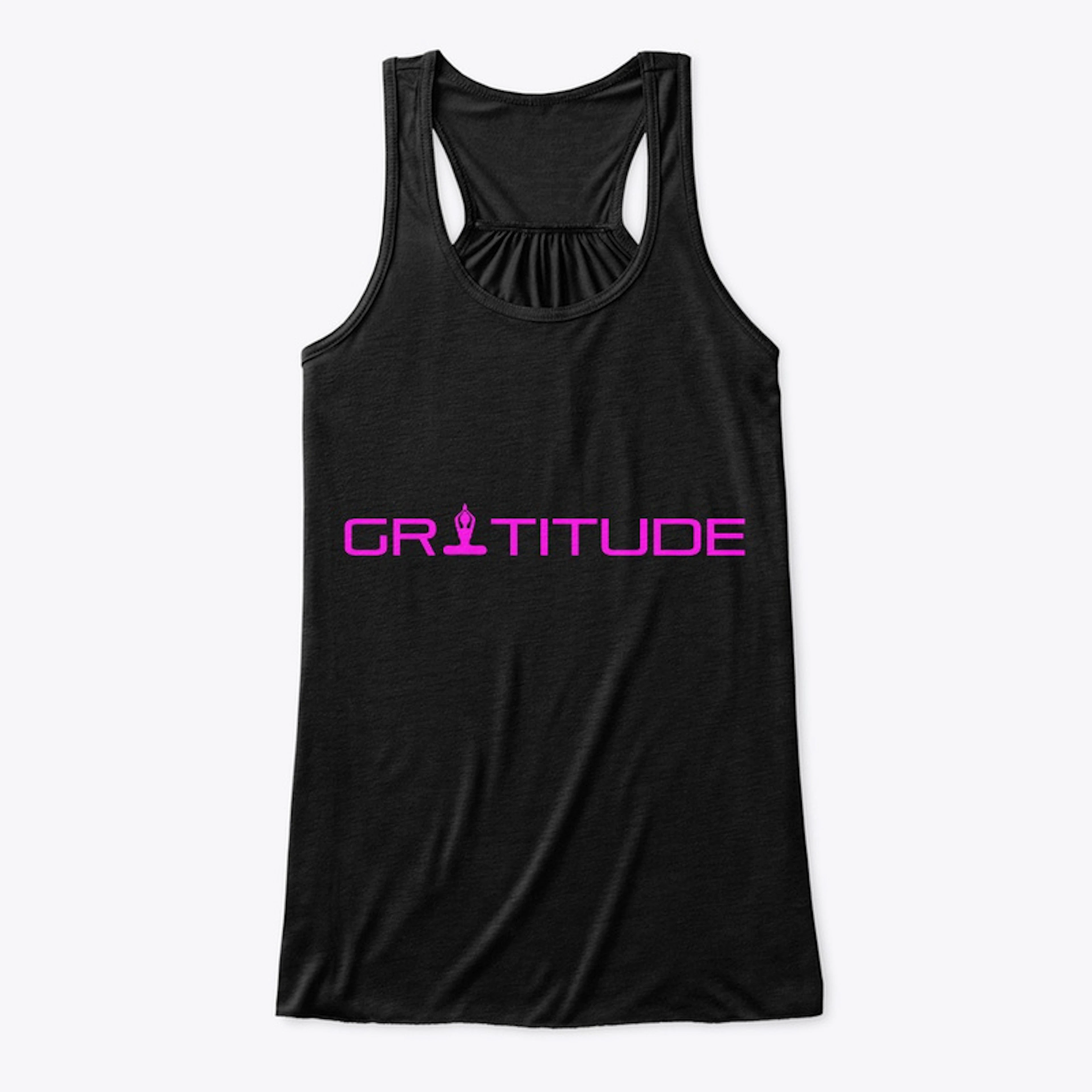 Yoga tank tops Gratitude