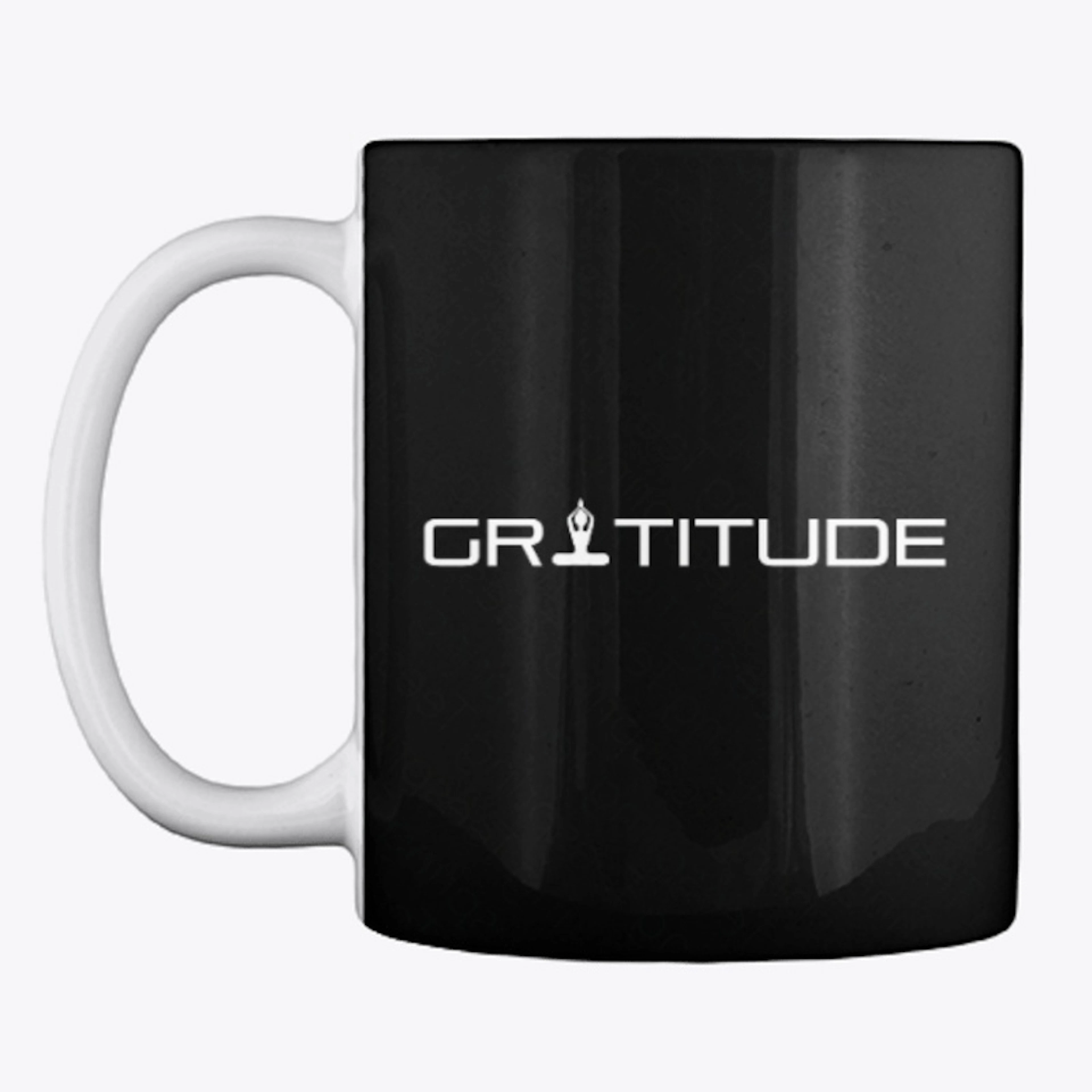 Yoga coffee mug Gratitude