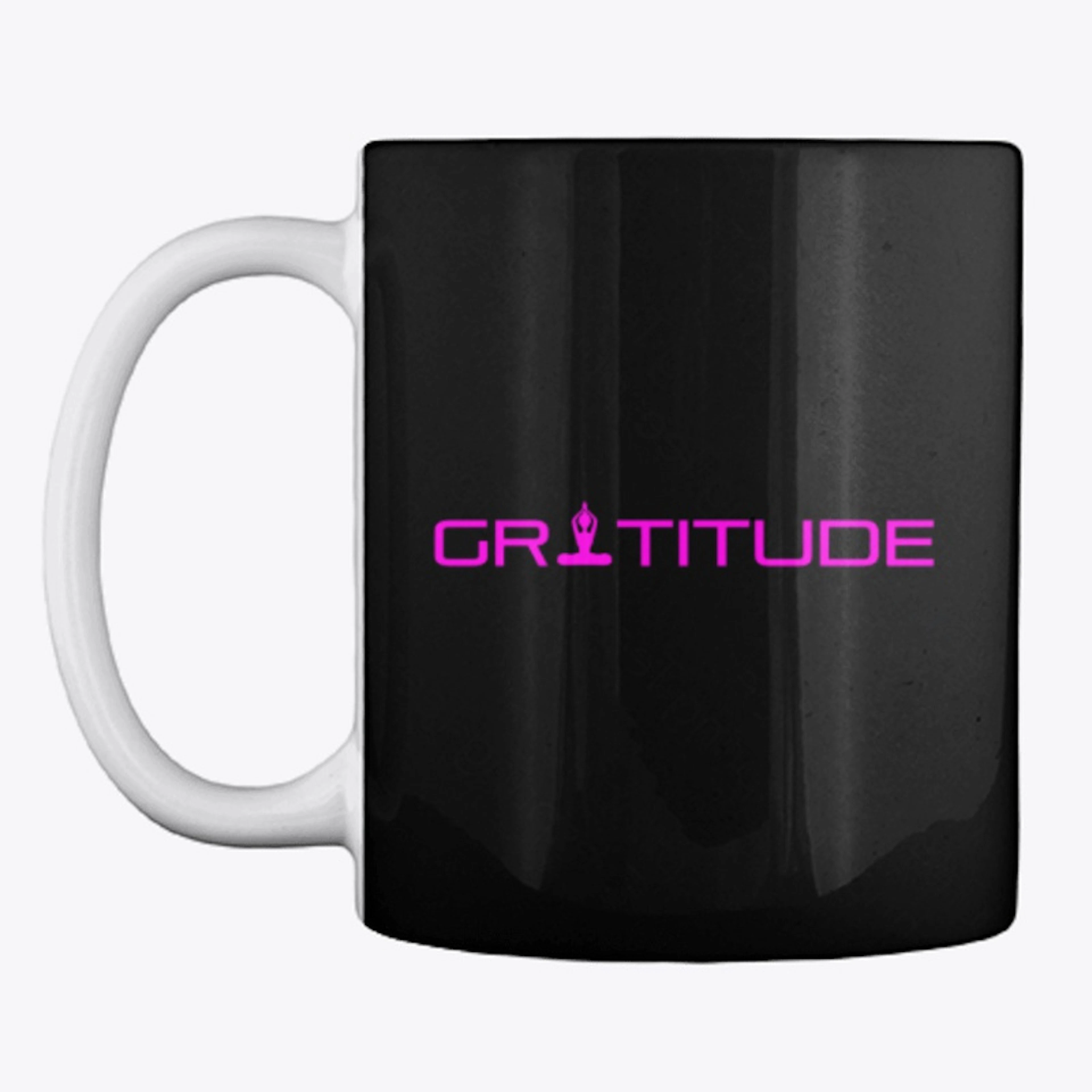 Yoga coffee mug Gratitude