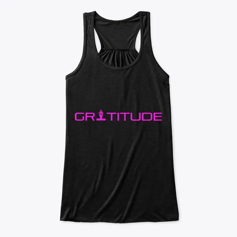 Yoga tank tops Gratitude